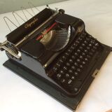 Old portable machine Olympia-Progress ,black