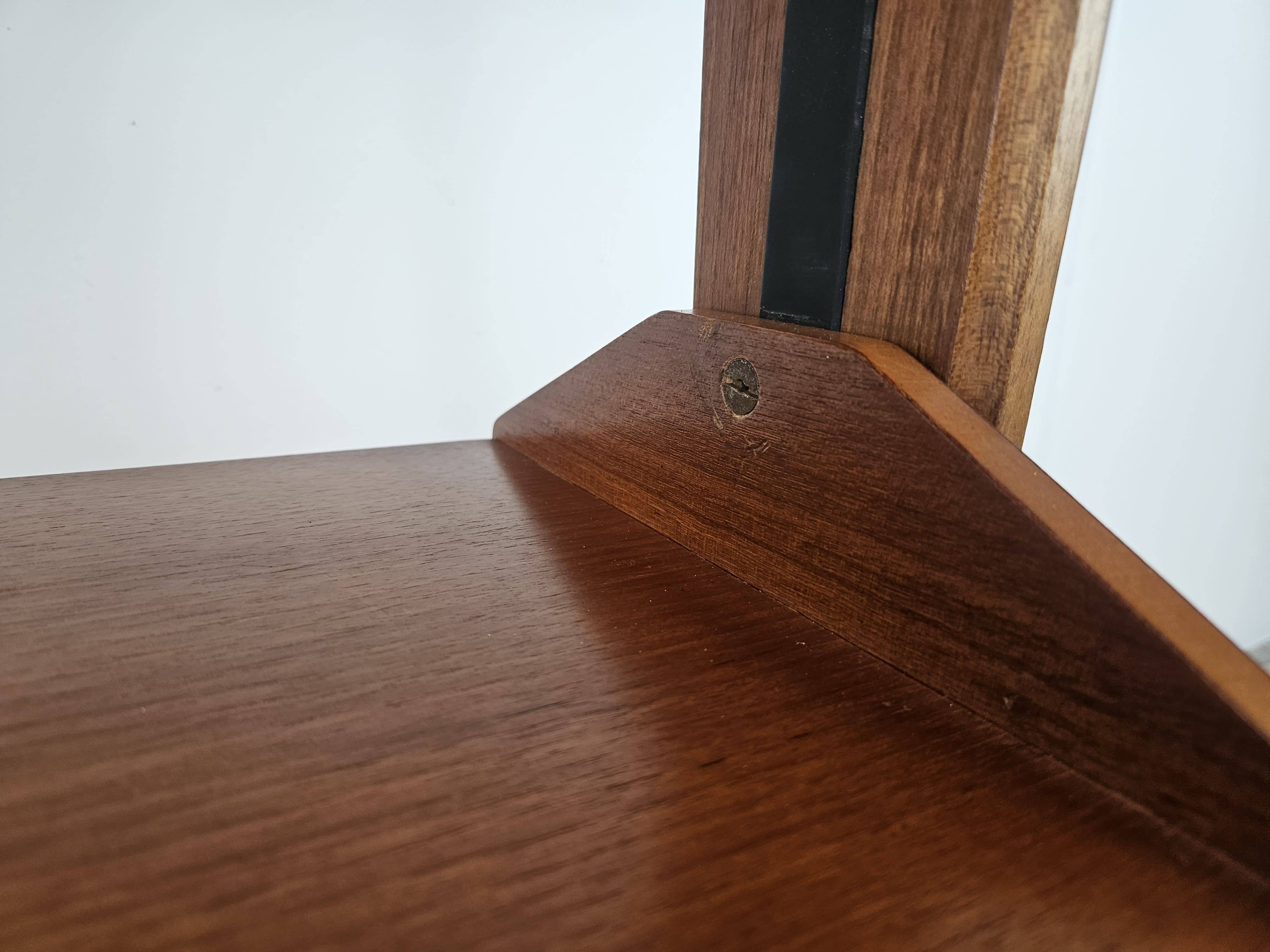 Swedish teak bookcase from the 1960s