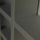 Architectural aluminium wall unit by Isabelle Leijn 1990s