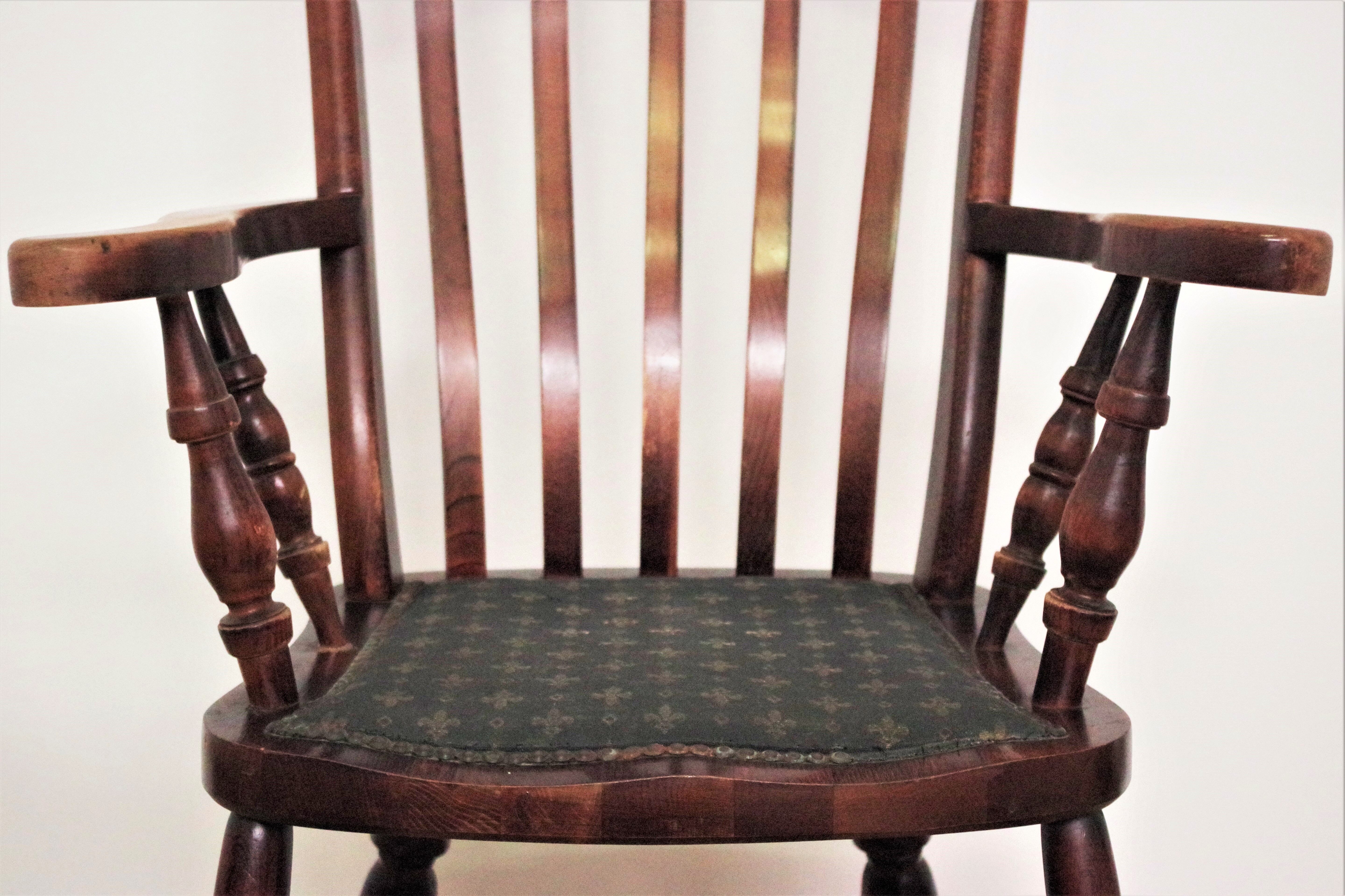 Victorian farm chairs, united kingdom, set of 4