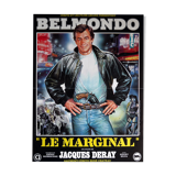 Original movie poster "The Marginal" Belmondo