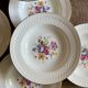 Set of 11 vintage deep plates - Fleurette pattern by Gien