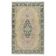 Tapis turc vintage fait main avec design de médaillon