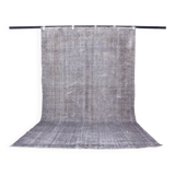 Grey Oushak  Floral Rug sku1918