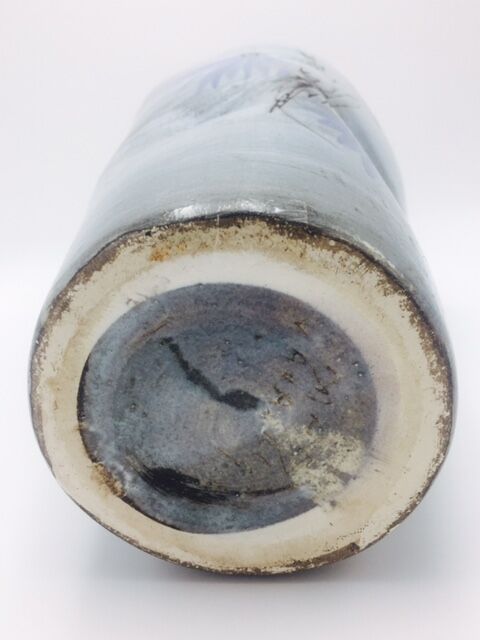 Vallauris vase ceramic signed Honoré Camos