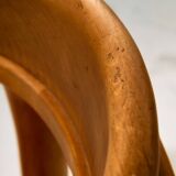 MK10590 Alder wood dining set by Erwin Berghammer for Team 7, Set of 7