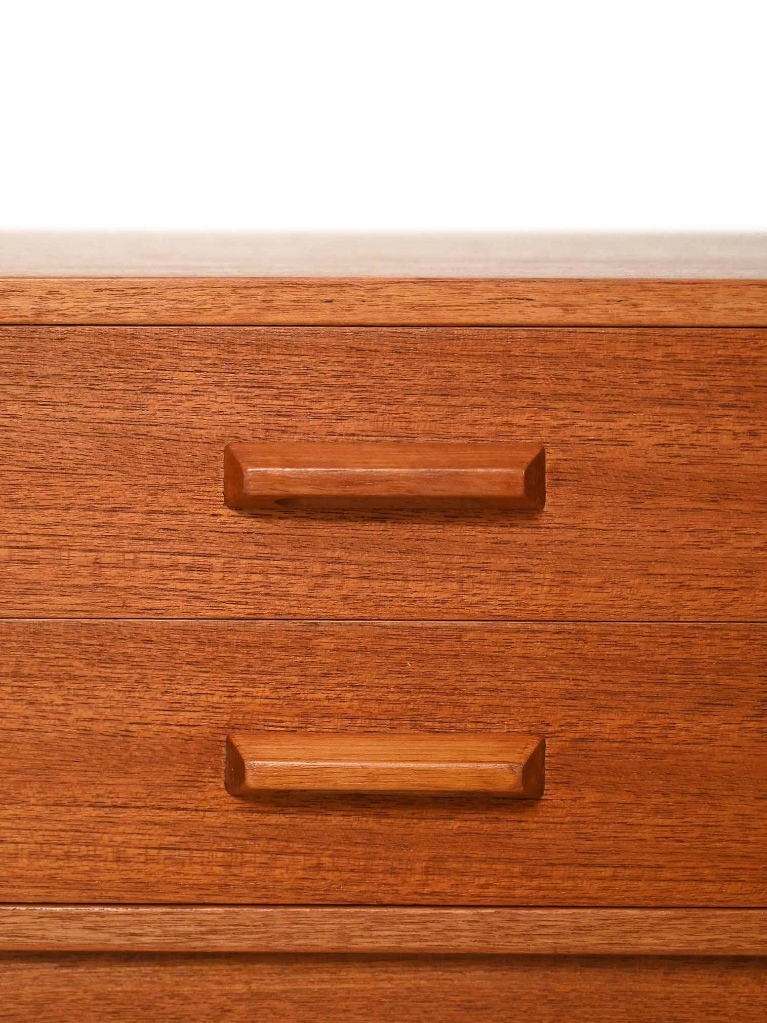 Scandinavian teak nightstand from the 1960s