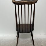 Set of 3 Ercol Goldsmith Scandinavian style wooden chairs