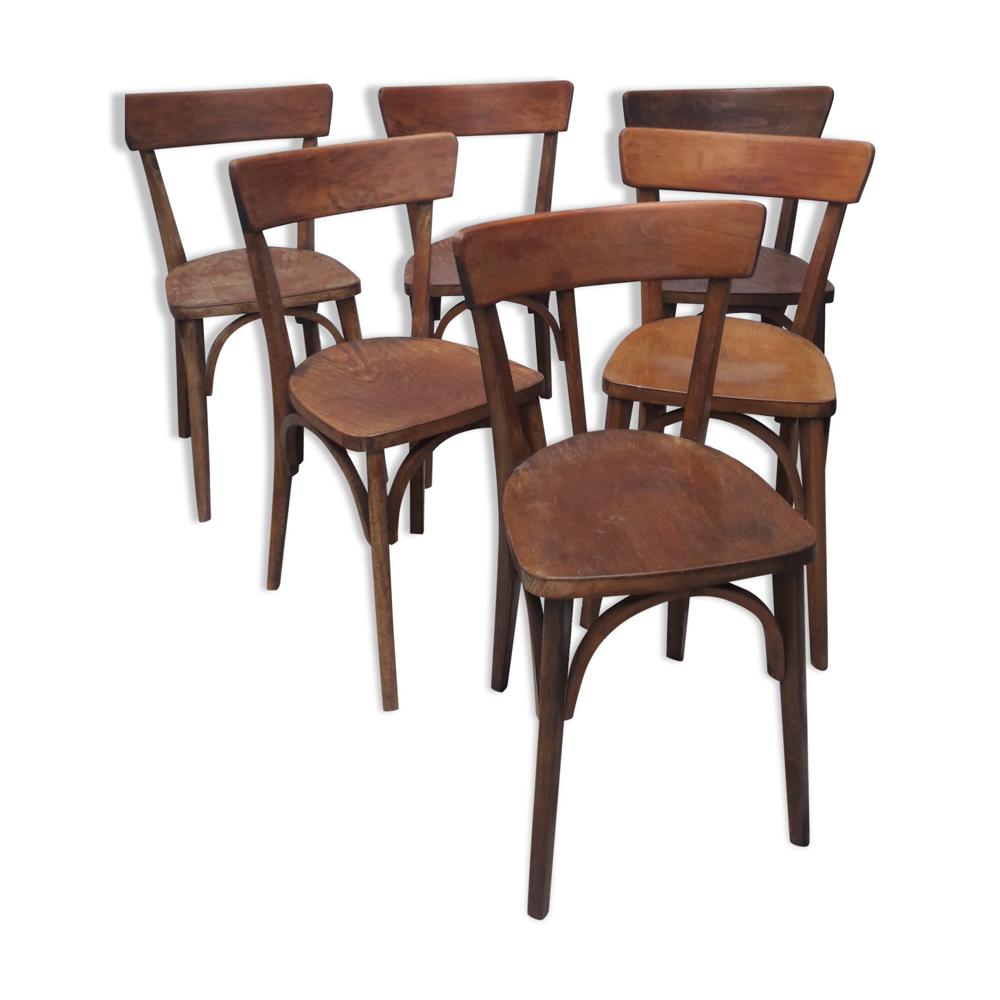 Lot de 6 chaises bistrot
