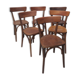 Set of 6 chairs bistro
