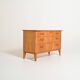 Commode scandinave en bois d'orme, années 1950