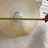 Glass pendant light