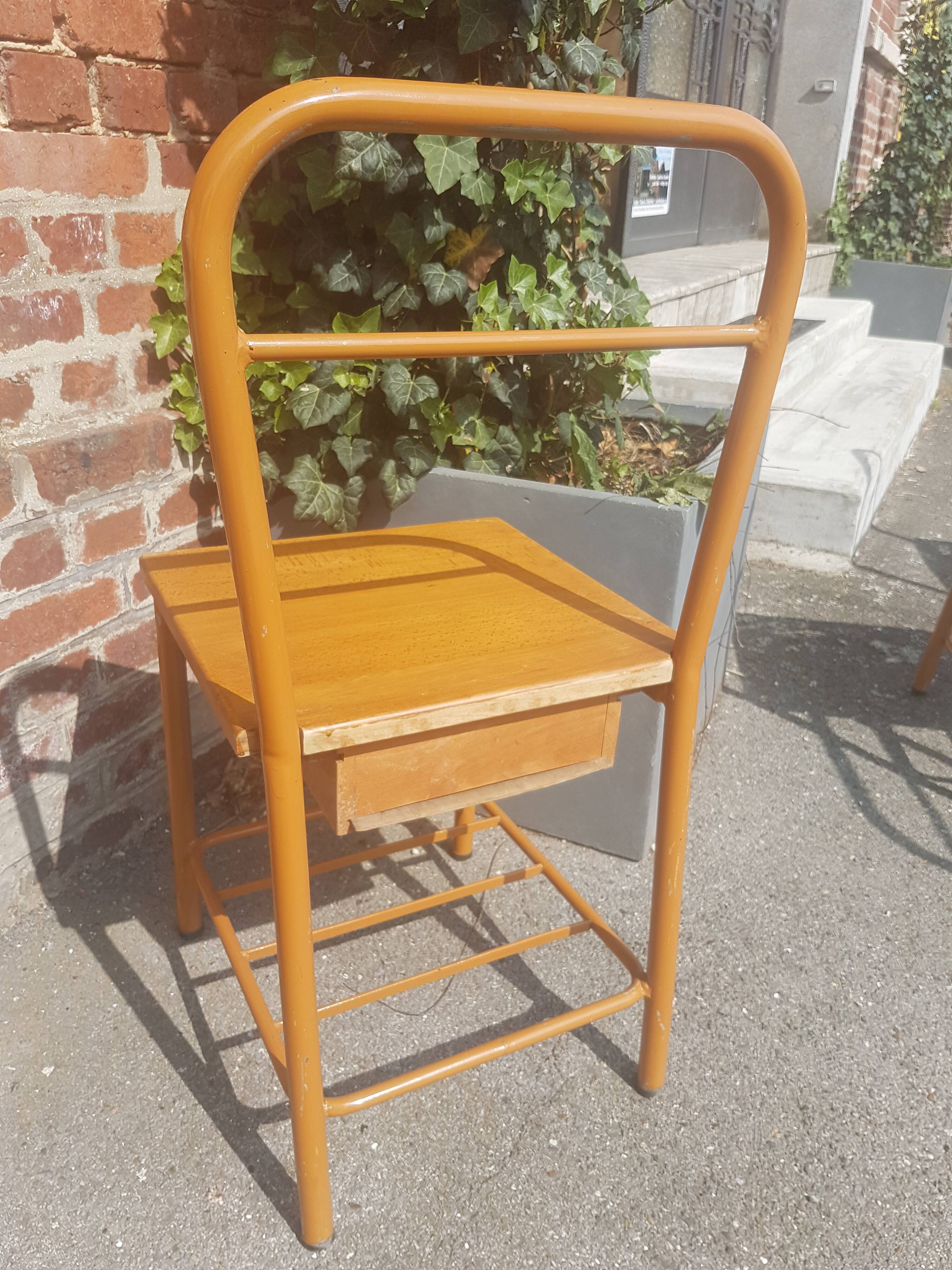 Chair bedside industrial boarding school No. 1