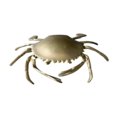 Cendrier crabe en laiton des années 60/70