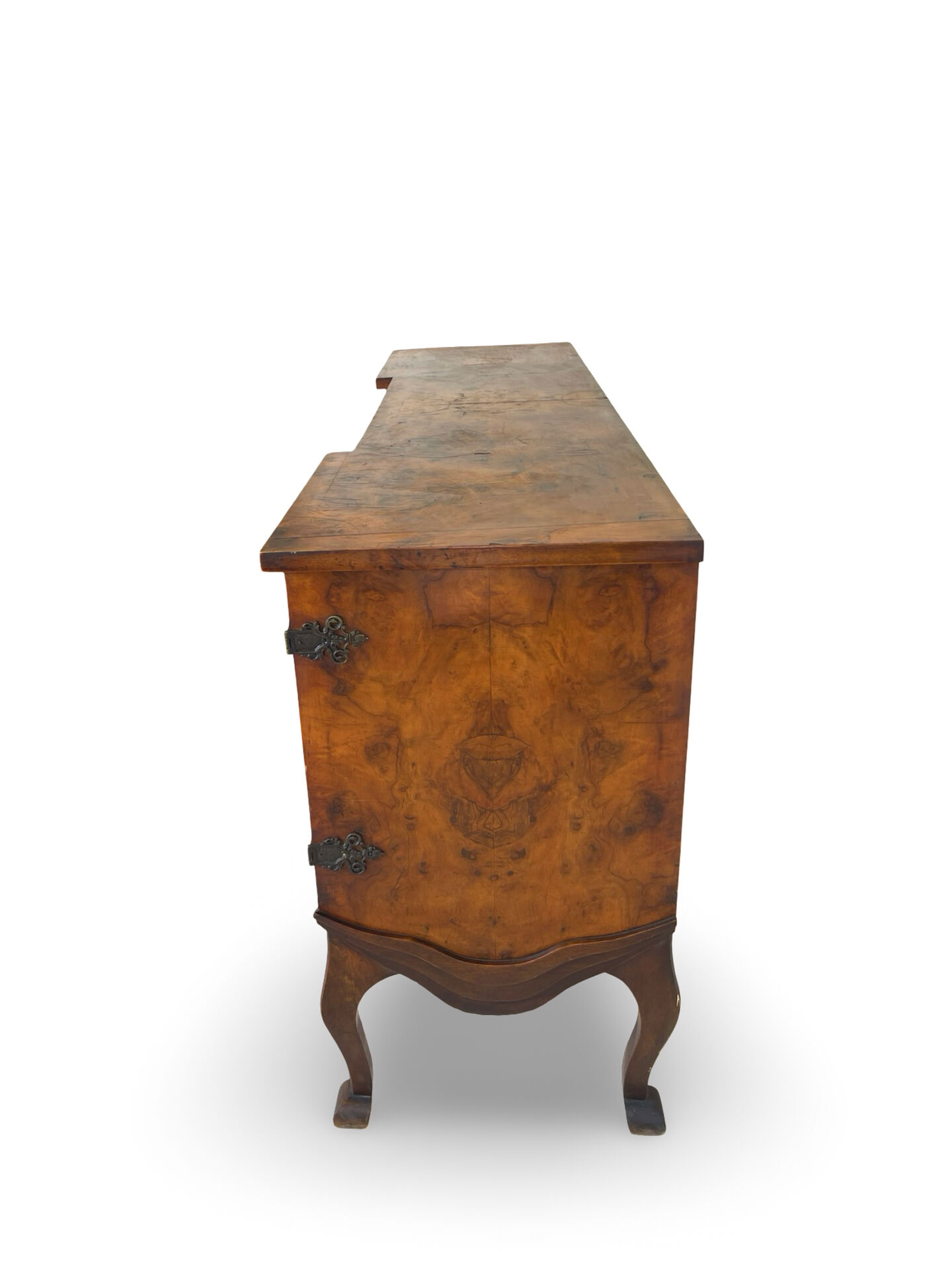 Walnut buffet, antique Italian, 1930s.