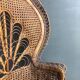 Rattan armchair emmanuelle