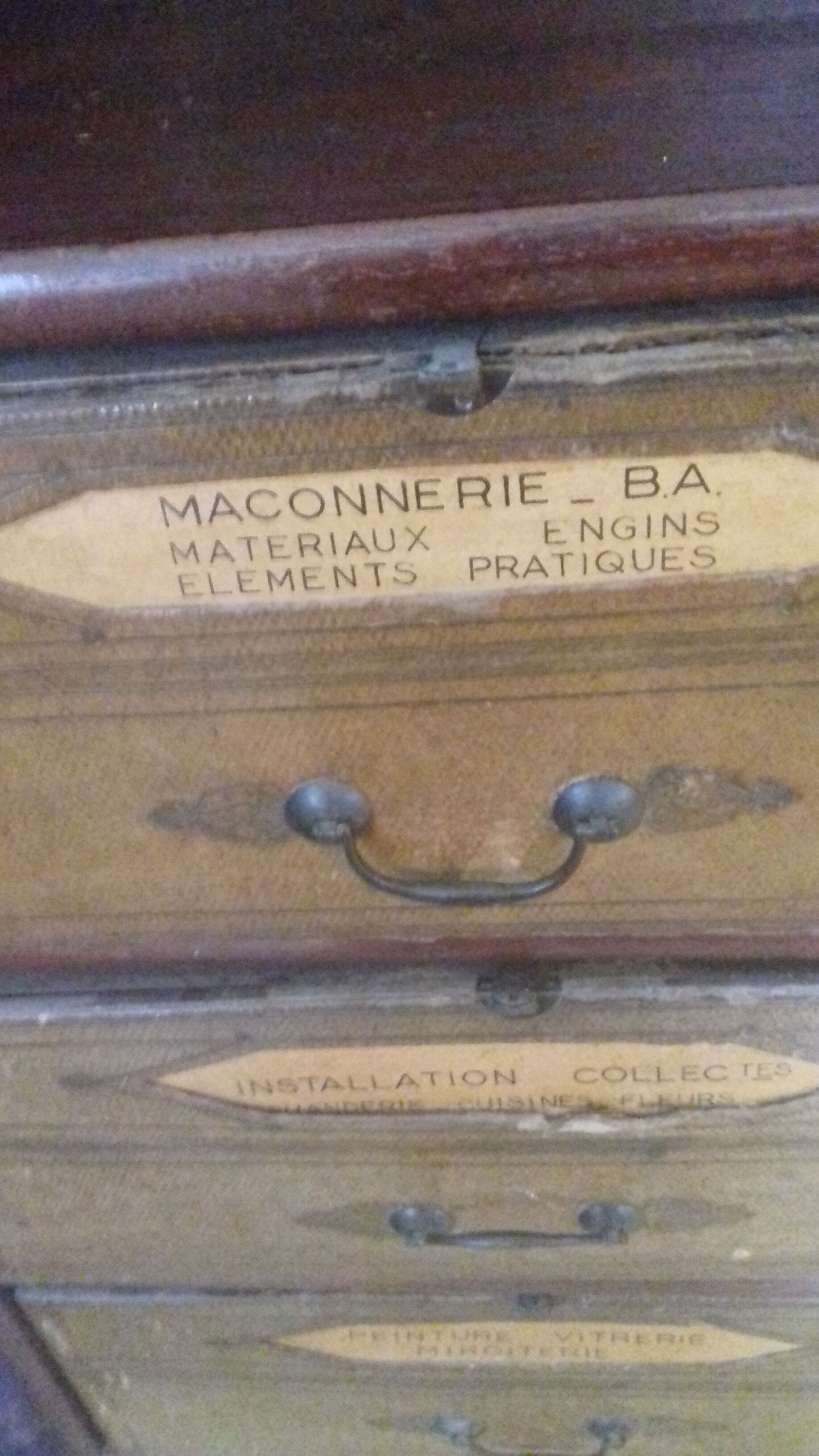 Metier/cartonnier vintage