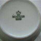 Tea and coffee service for 10 people Scherzer Bavaria 70s