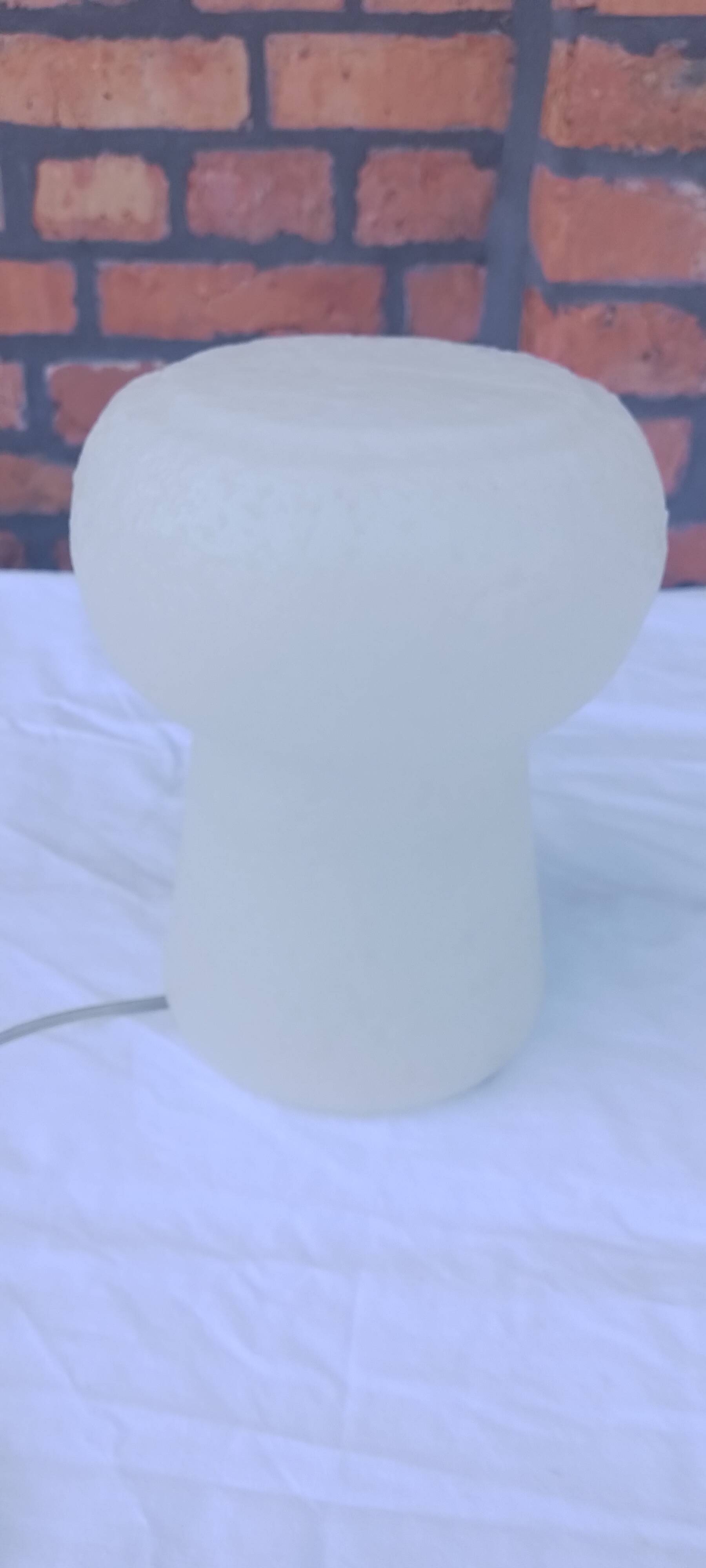 White cap lamp Pierfrancesco Arnone Pop Art for Francolight
