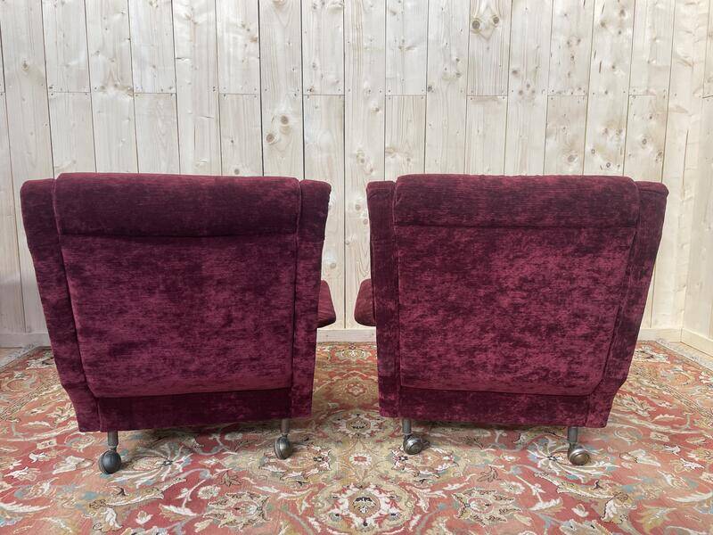 Paire de fauteuils 1960 arflex
