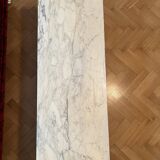 Mid-century style Carrara marble table