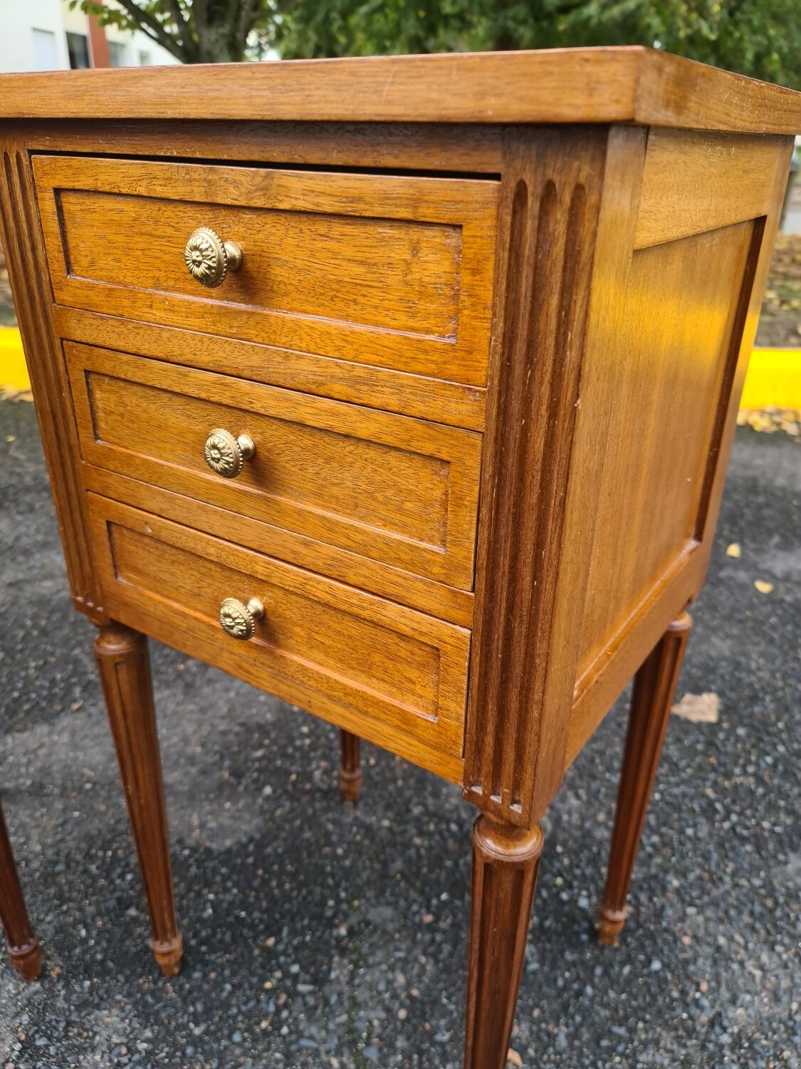 Pair of Louis XVI bedsides