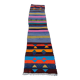 Vintage Turkish hallway rug 47x248 cm