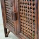 Rattan floor shelf and cannage from the 70s