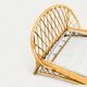 Vintage 1960 rattan basket 90x190
