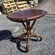 Thonet No. 1 curved wooden side table from the 19th century.