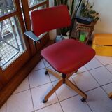 Stoll Giroflex swivel chair, 60s-70s