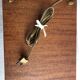 Vintage brass reading light