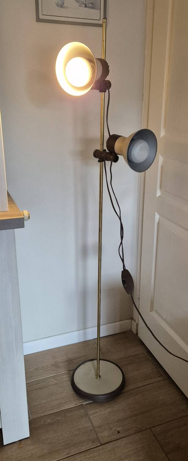 1960s spotlight floor lamp