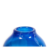 Vintage spherical glass vase by Gunnel Sahlin for Kosta Boda, Sweden, 1980s