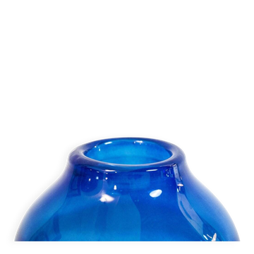 Vase en verre par Gunnel Sahlin pour Kosta Boda, Suède, années 80