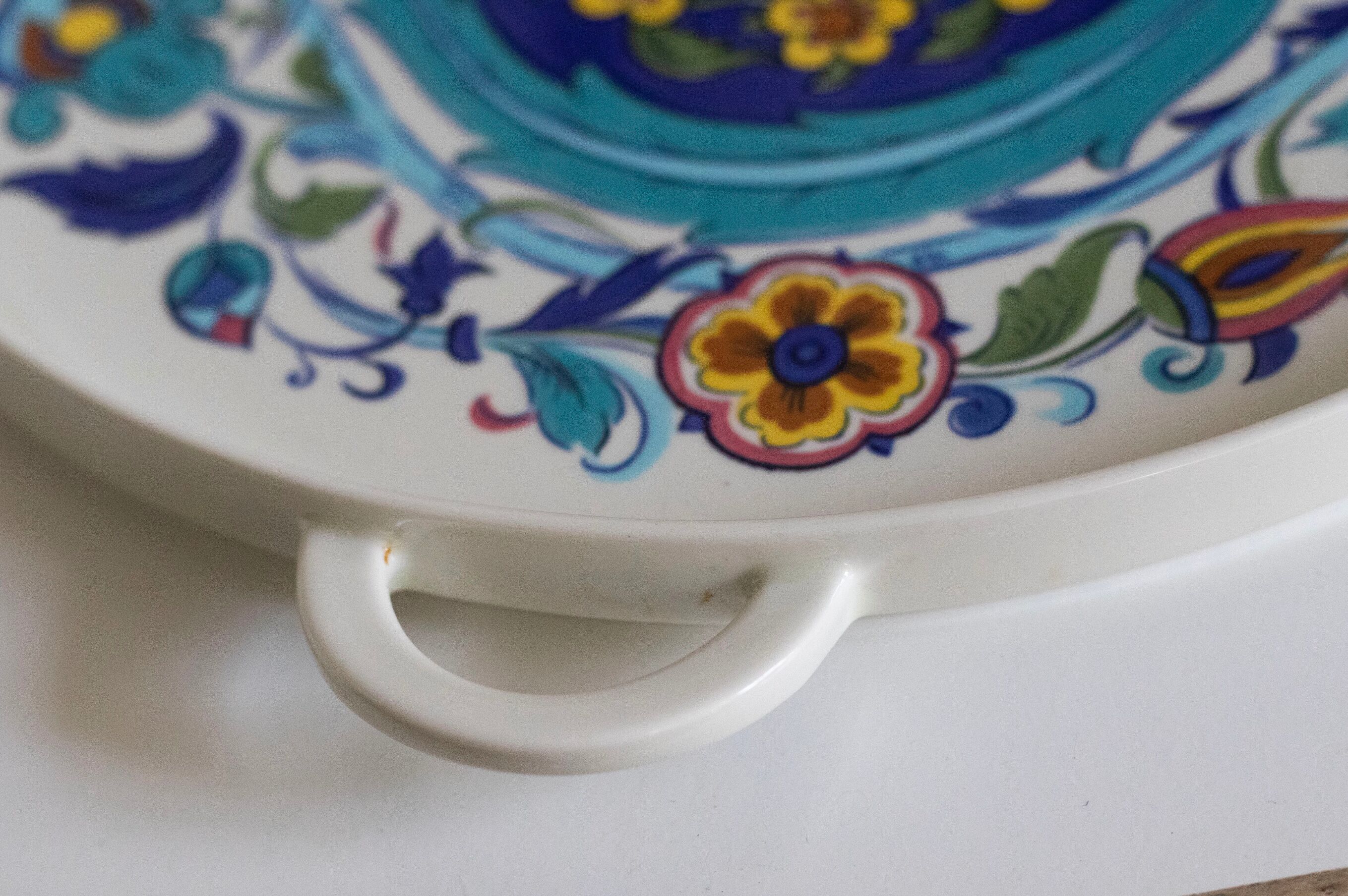 Ceramic dish Villeroy and Boch model Izmir 70s