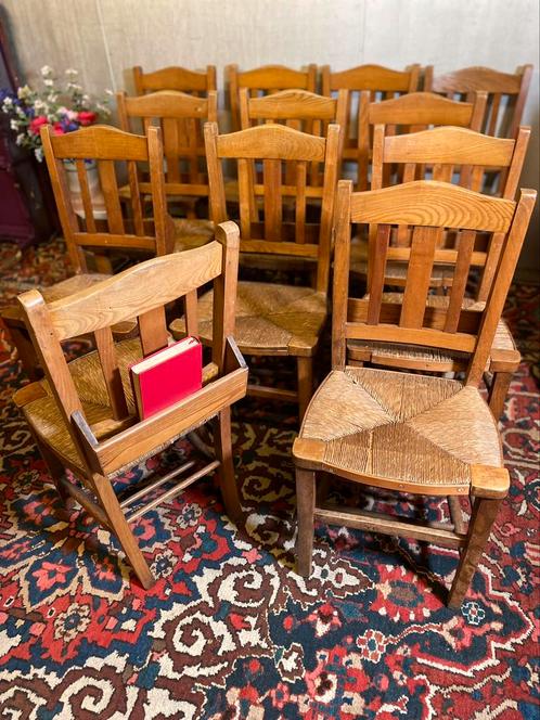 Set of 12 vintage chairs