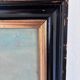 Vintage original landscape oil painting: Countryside nature wall art