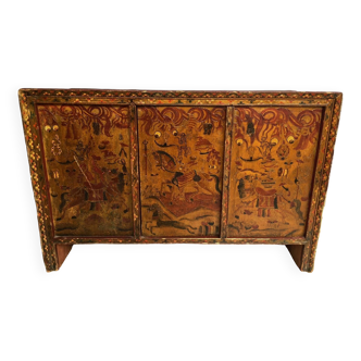 Ancient Tibetan cabinet