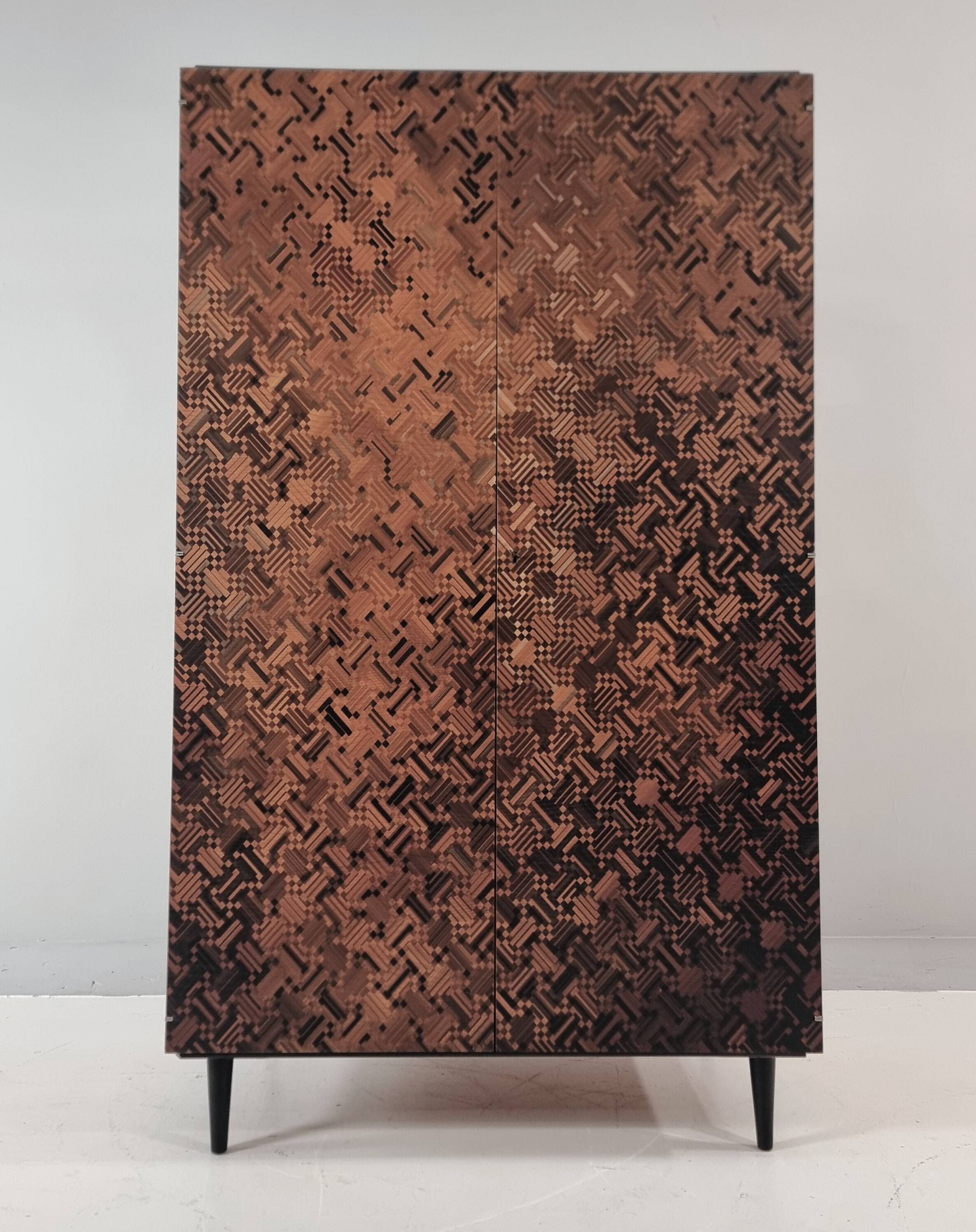 Vintage Wardrobe in Ash, 1960s
