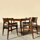 4 chaises H Vestevig Eriksen, Møbelfabrik. Danemark 1960
