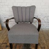 Pair of Halabala cocktail armchair, Czech, 1940