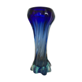 Big Blue Crystal vase