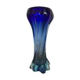 Big Blue Crystal vase