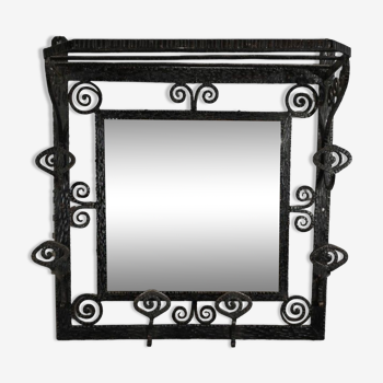 Wrought iron luggage rack cloakroom – 1960