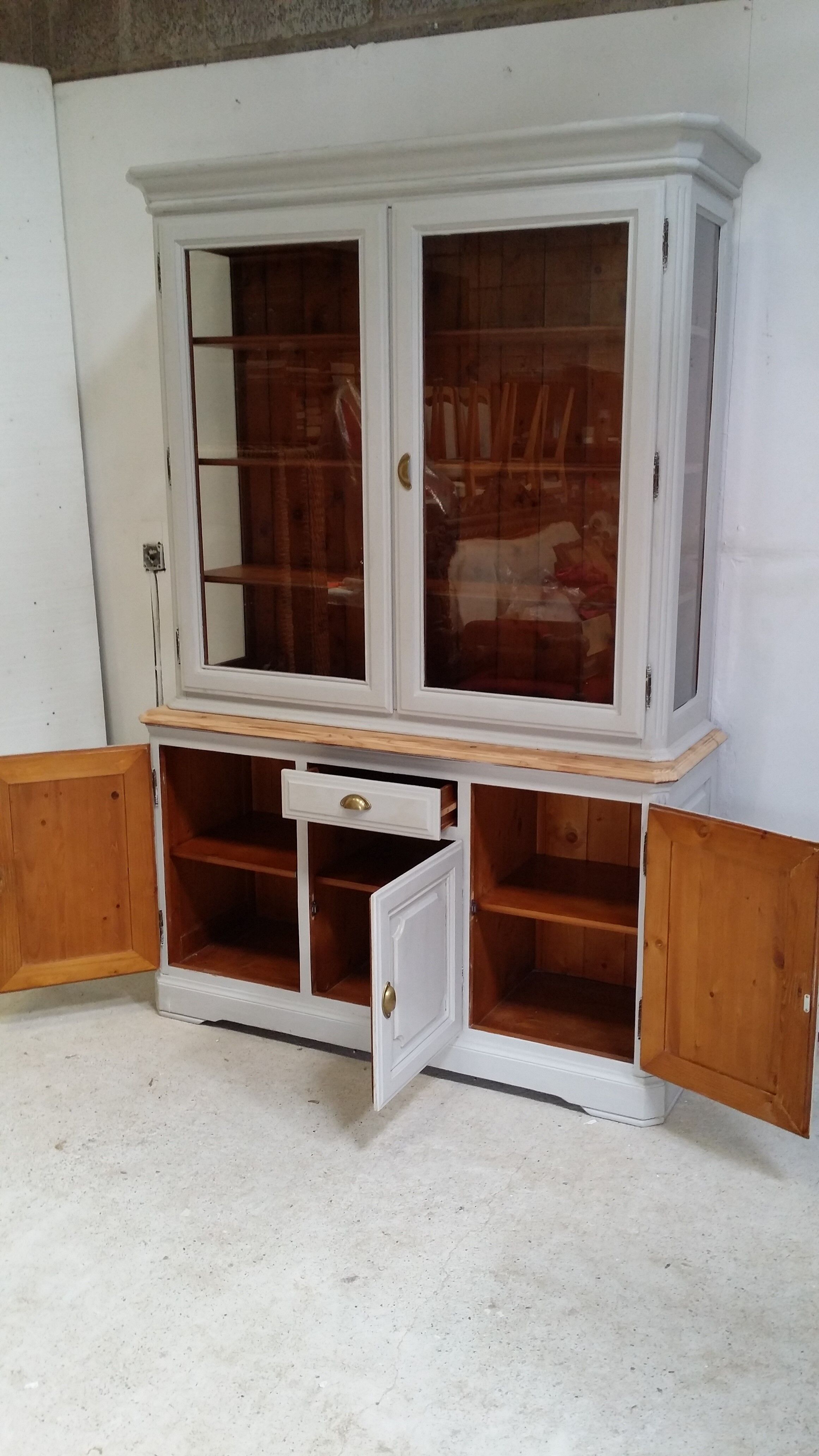 Wooden showcase furniture