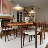 Set of 6 Teak chairs by Harry Østergaard Model 58