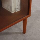 Vitrine vintage en teck, design du milieu du siècle, années 60-70