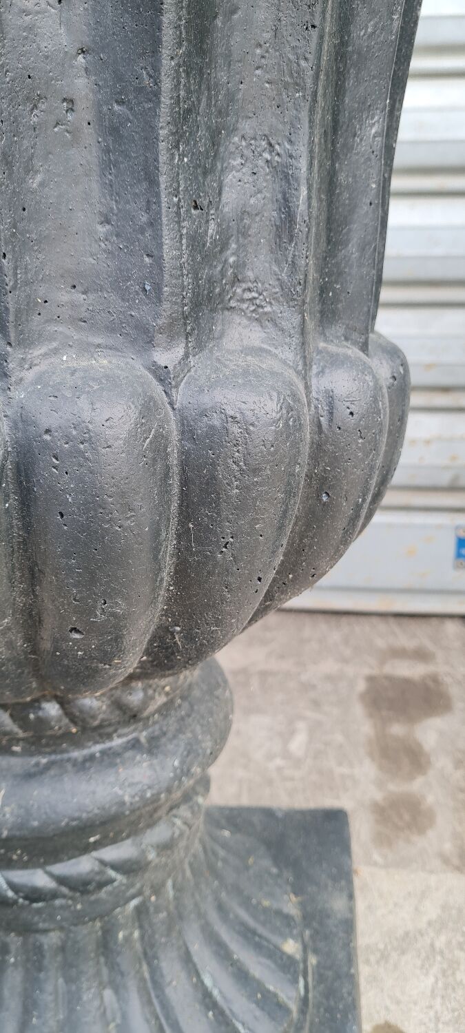 Pair of Medici stone planters circa 1920