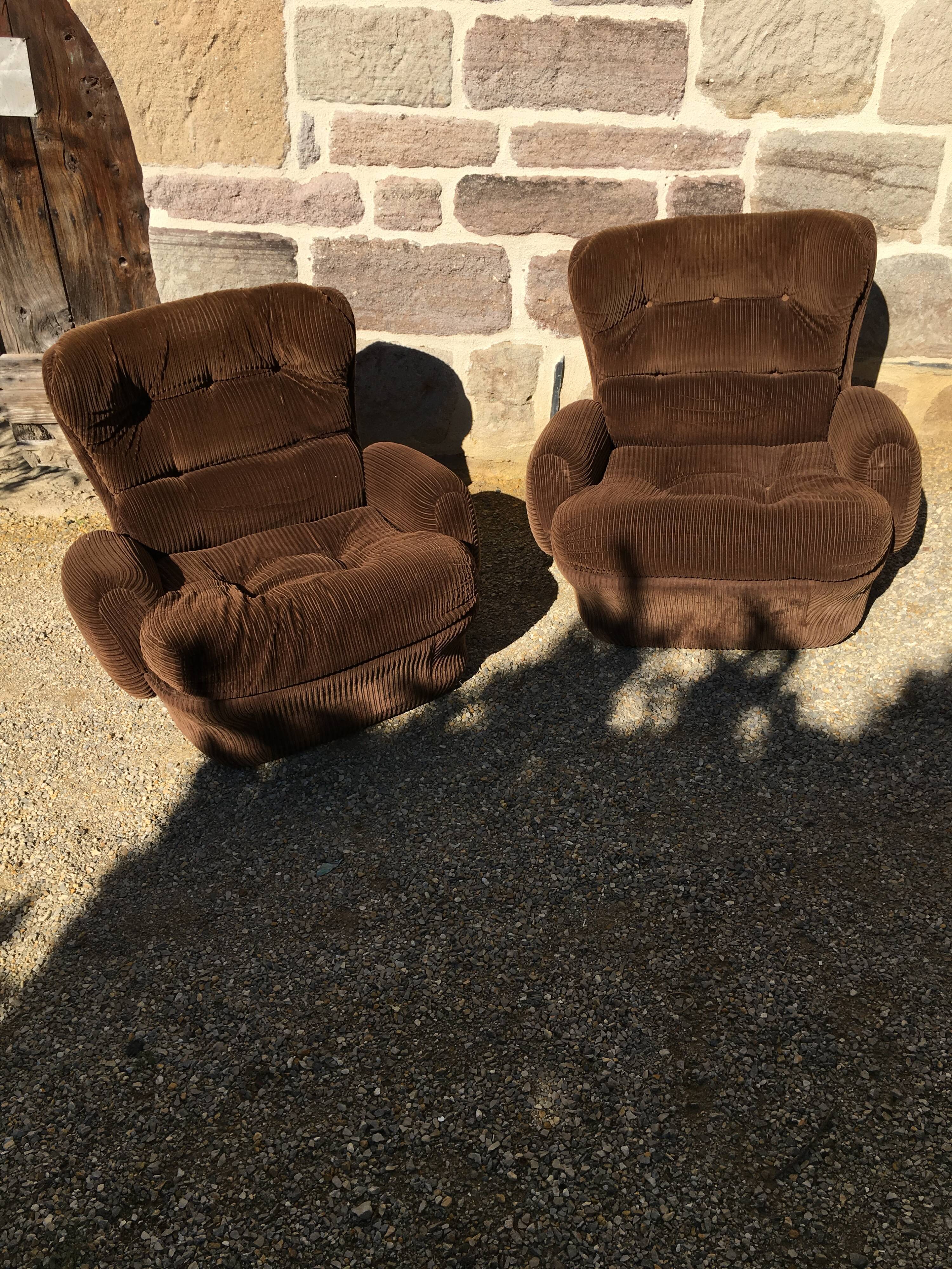 Armchairs 70s